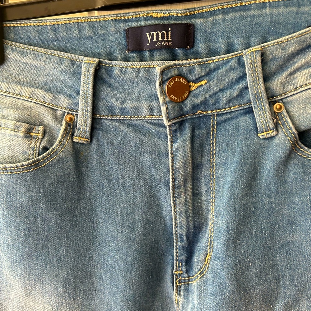 Ymi Jeans wide legs classic fit for a modern girl high rise size 27 - Picture 1 of 11